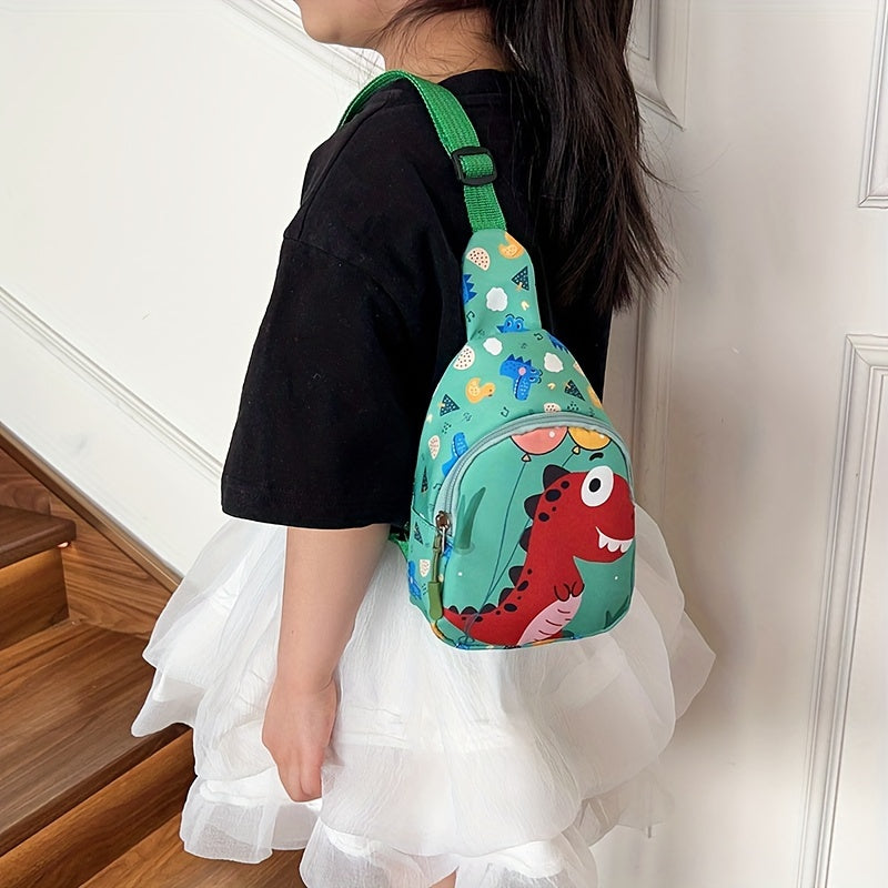 Back-To-School Chest Bags, a Unicorn-Patterned Shoulder Bag for Girls, a Easy Dinosaur-Patterned Waist Bag for Boys, Suitable for Children Aged 3-6 And Under 3.2 Feet/1 Meter, an Ideal Gift Choice