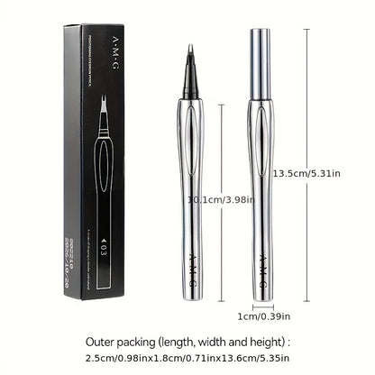 Dual-tip Eyebrow Pencil - Ultra-long Lasting, Waterproof and Sweatproof, Resists Fading. Features a Micro-forked Tip Applicator for Natural, Well-defined Brows. Available in 3 Shades to Suit All Makeup Looks. Beginner-friendly and Travel-friendly.