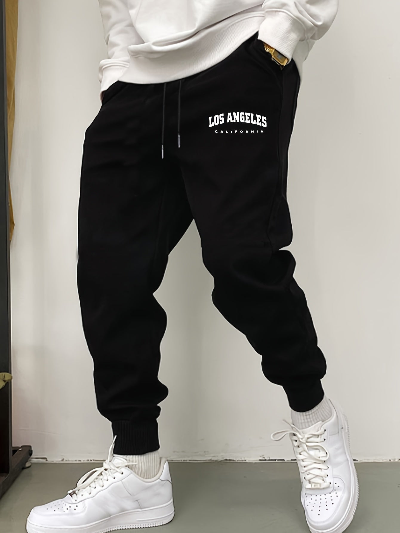 Men's Casual Sweatpants / Comfortable Autumn And Winter Sports Trousers / Winter Outdoor Jogger Pants