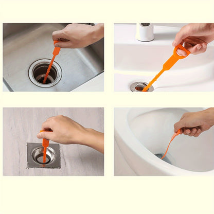 [Hair Clog Remover] Hair Clog Remover 1pc | Drain Tool for Sewers, Pipes, Kitchen Sinks & Bathroom Tubs