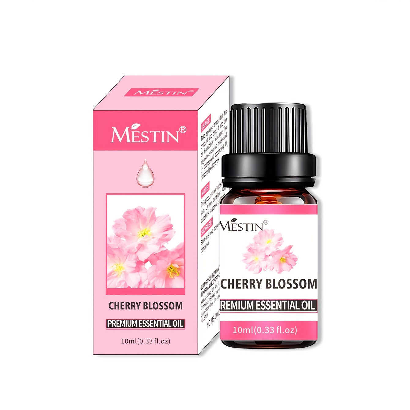 MESTIN Multi-Purpose Pure Essential Oil | Contains 21 Fragrances and Plant Ingredients, Suitable for Diffusers, Humidifiers, Air Purifiers, Candle Making - Rose/Lavender/Jasmine/Lemon, etc