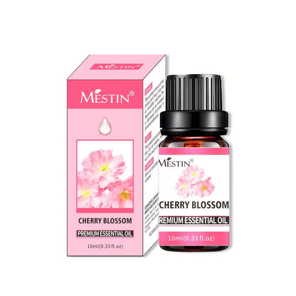 MESTIN Multi-Purpose Pure Essential Oil | Contains 21 Fragrances and Plant Ingredients, Suitable for Diffusers, Humidifiers, Air Purifiers, Candle Making - Rose/Lavender/Jasmine/Lemon, etc