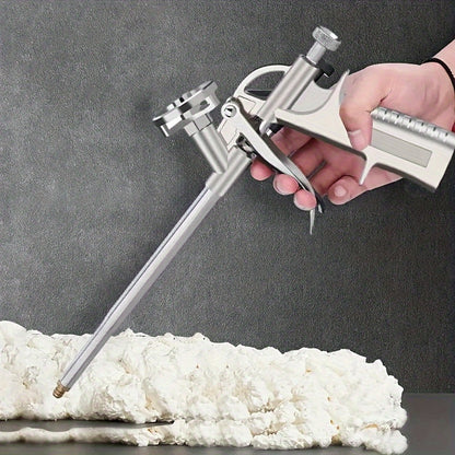 [Professional Caulking Gun] 1PC Professional Foam Dispensing Caulking Gun | Durable Metal Pump, Efficient Glue Application Tool for Home Renovation, Precise Sealing Dispenser, No Electricity Required