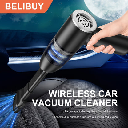 Portable Cordless Handheld Vacuum Cleaner, Cyclonic Aspirated Car Vacuum Cleaner, Combined Blow and Suction, Rechargeable Powerful Car/office/home Vacuum Cleaner