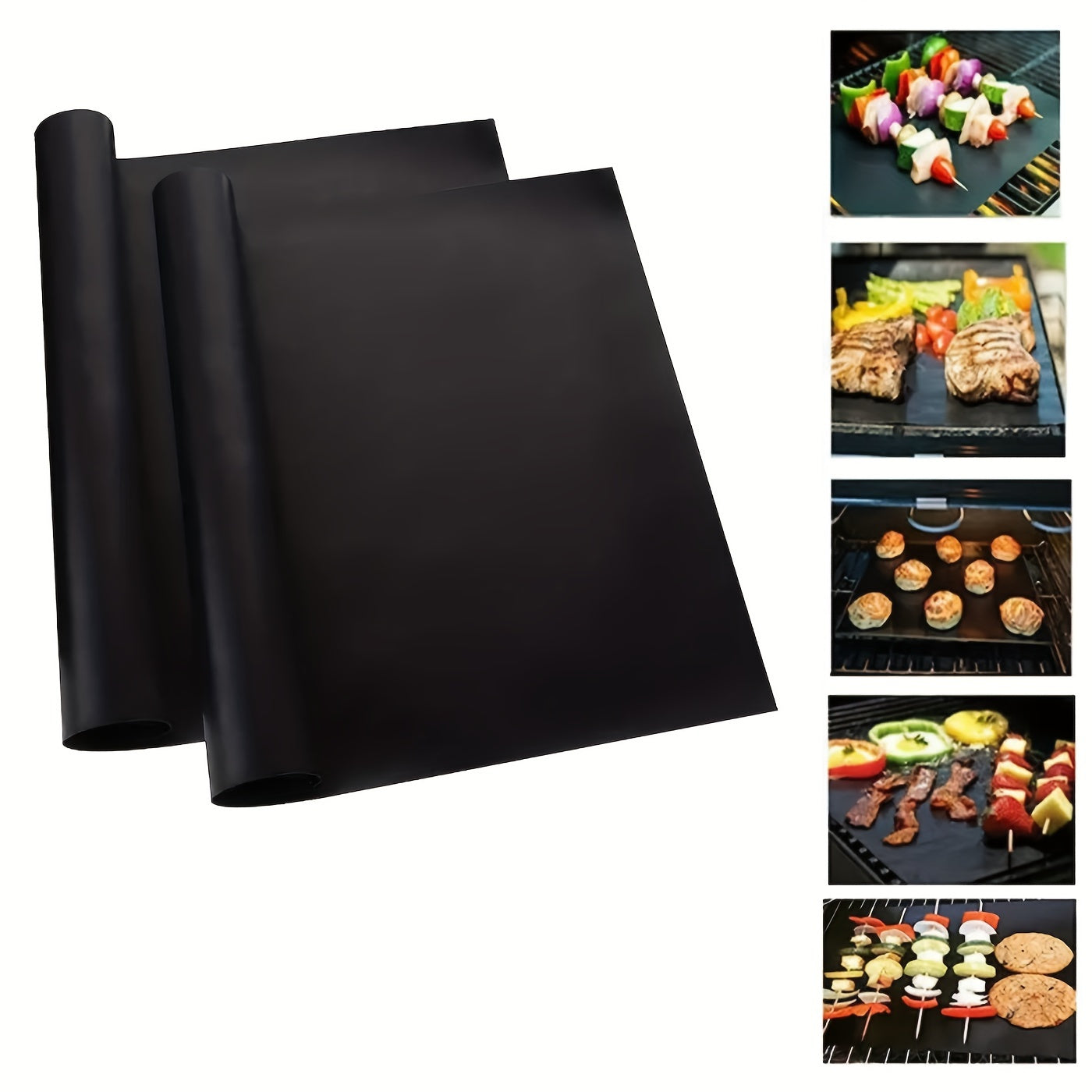 Durable Non-Stick Liners for The Base of Electric Ovens, Heavy-Duty And Reusable Mats Designed for Oven Bottoms, Suitable for Gas Grills And Bbqs, Perfect for Parties And Essential for Vacations