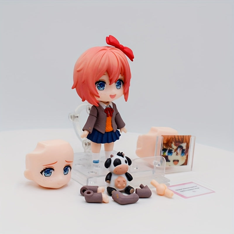 Creative Anime Figure, Cute Cartoon Action Figure Collectible Statue Model Doll, Exquisite Ornaments, Ideal Gifts for Anime Fans, Anime Model Decoration, Car Accessories