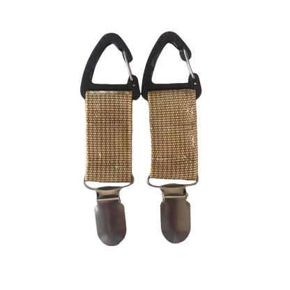 Ultra-Lightweight Travel Hat Clip - Conveniently Hangs on Bag, Securely Holds Hats - Portable, Essential Accessories for Handbags, Backpacks, Luggage