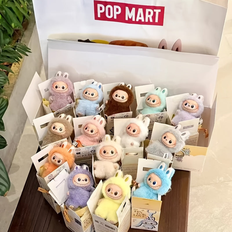 Single Box POP MART LABUBU THE MONSTERS PIN for LOVE Series Vinyl Plush Pendant Mystery Box Mystery Box Guess Bag Toys Doll Cute Anime Figure Birthday Anniversary Gift Christmas Gift