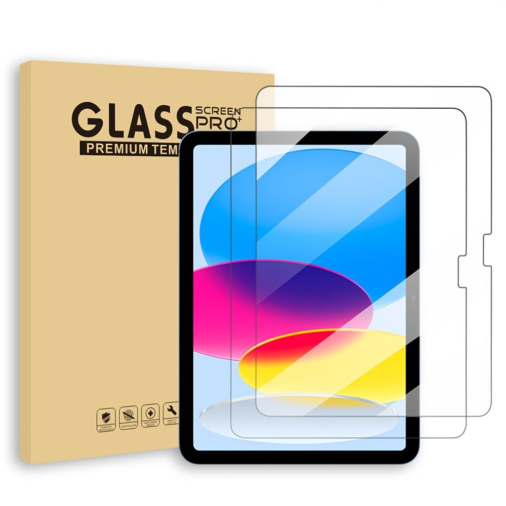 [2-Pack Ipad Protector] 2-Pack Ipad Tablet Screen Protector Tempered Glass for Ipad 11Th/10Th/9Th/8Th/7Th/6Th/5Th/Air 7/Air 6/Air5/Air 4/Air 3/Mini 7/Mini 6/Mini 5/Mini 4 (2018/2020/2019/2020/2022/2023/2024/2025) Pro/Air (7.9/8.3/9.7/10.2/10.5/10.9/11) In