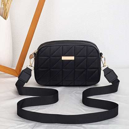 New Summer Women'S Embroidered Shoulder Bag, Stylish Crossbody Bag, Perfect for Daily Outfits, Can Hold Phone And Cosmetics, Small Square Bag.