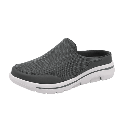 Men's Plus Size Lightweight Comfortable Mesh Casual Half-Slippers
