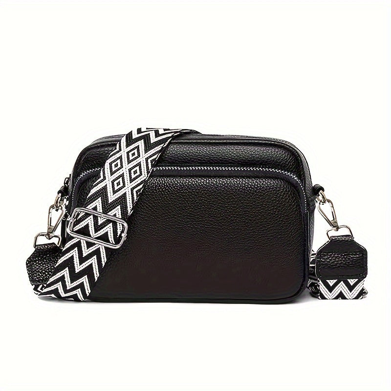 New Women'S Small Square Bag, Versatile Shoulder Bag, Crossbody Bag, PU Messenger Bag, Wallet, Card Holder, Phone Bag, Casual Solid Color Small Bag