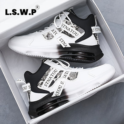 Old Daddy Trendy Shoes Men'S And Women'S Autumn And Winter Couple Same Style Trendy Shoes Anti-Slip Travel Shoes Men'S Height Increasing Super Light Versatile Easy Women'S Casual High-Top Sports Casual Men'S Shoes