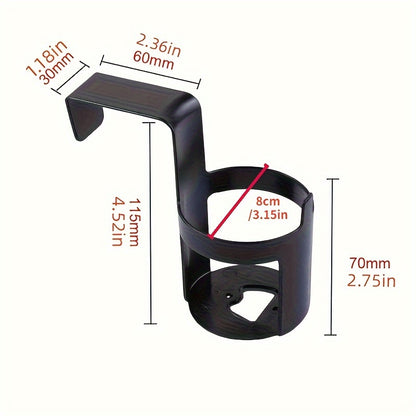 1pc / Universal Vehicle Beverage Holder for Water Bottles, Hanging Cup Holder for Car And Truck Interior Window