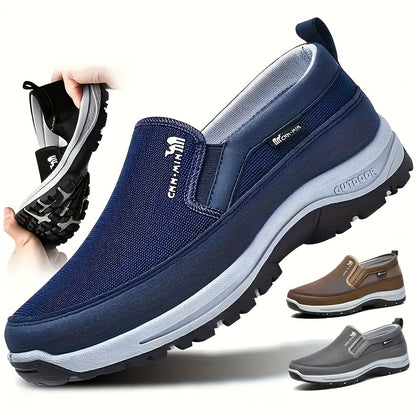 Men'S Solid Color Casual Sports Shoes, New Comfortable And Lightweight Single Shoes Are Good for Everyday Wear
