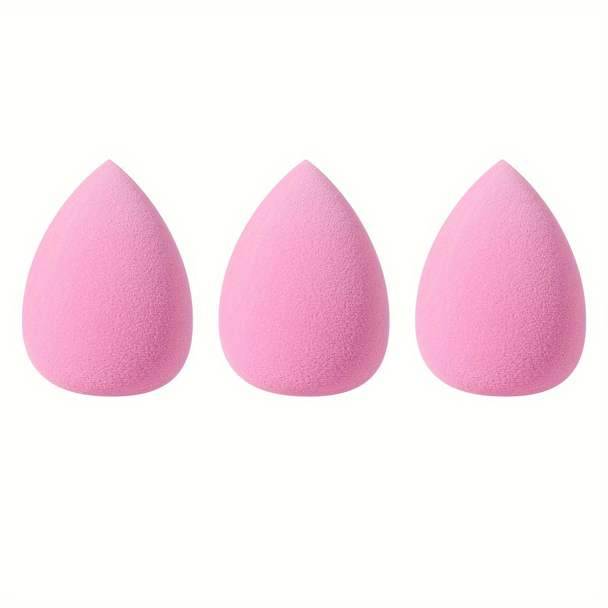 3pcs Makeup Sponge Set: Gourd-shaped Puff, Teardrop Puff, Cushion Sponge Puff, Makeup Tools