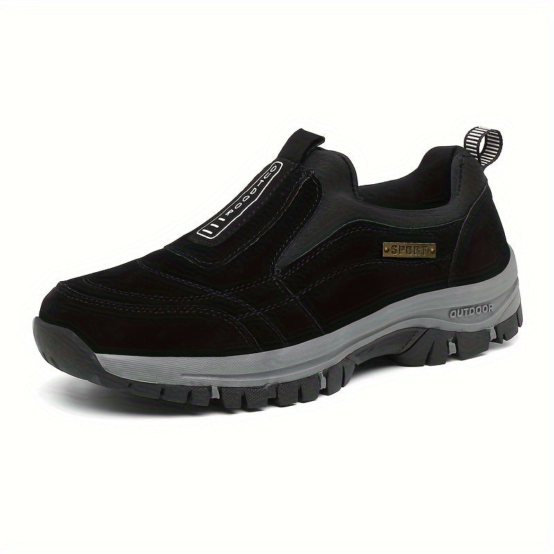 Men's Plus Size Loafers Flat Shoes Walking Shoes Slip-On All-Season Anti-Slip Comfortable Hiking Shoes