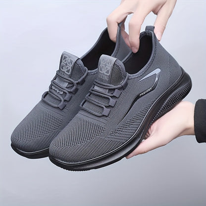 Men's Shoes, Breathable Slip-On Lace-Up, Lightweight Versatile, for Spring Sports And Leisure