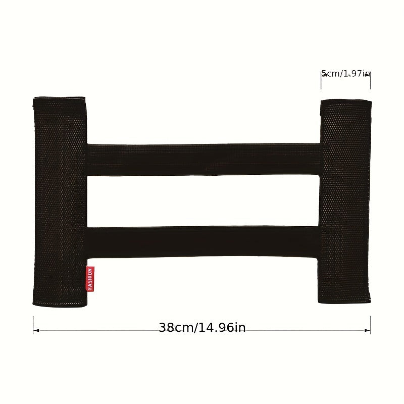 Black 1/2pcs/4pcs Car Trunk Storage Box | Magic Tape, Universal Fit for Plush and Various Sizes, Includes Small H, Large H, L, XL, Long and Short Tapes