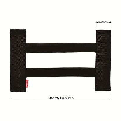 Black 1/2pcs/4pcs Car Trunk Storage Box | Magic Tape, Universal Fit for Plush and Various Sizes, Includes Small H, Large H, L, XL, Long and Short Tapes