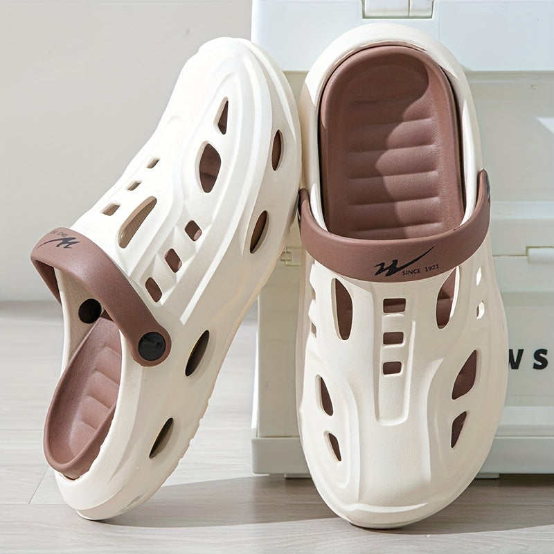 Men'S Summer 2024 New EVA Lightweight Slip-On Shoes with a Comfortable Feel, Suitable for Outdoor Activities, Beach Sports, And Driving, Featuring a Non-Slip And Durable Design
