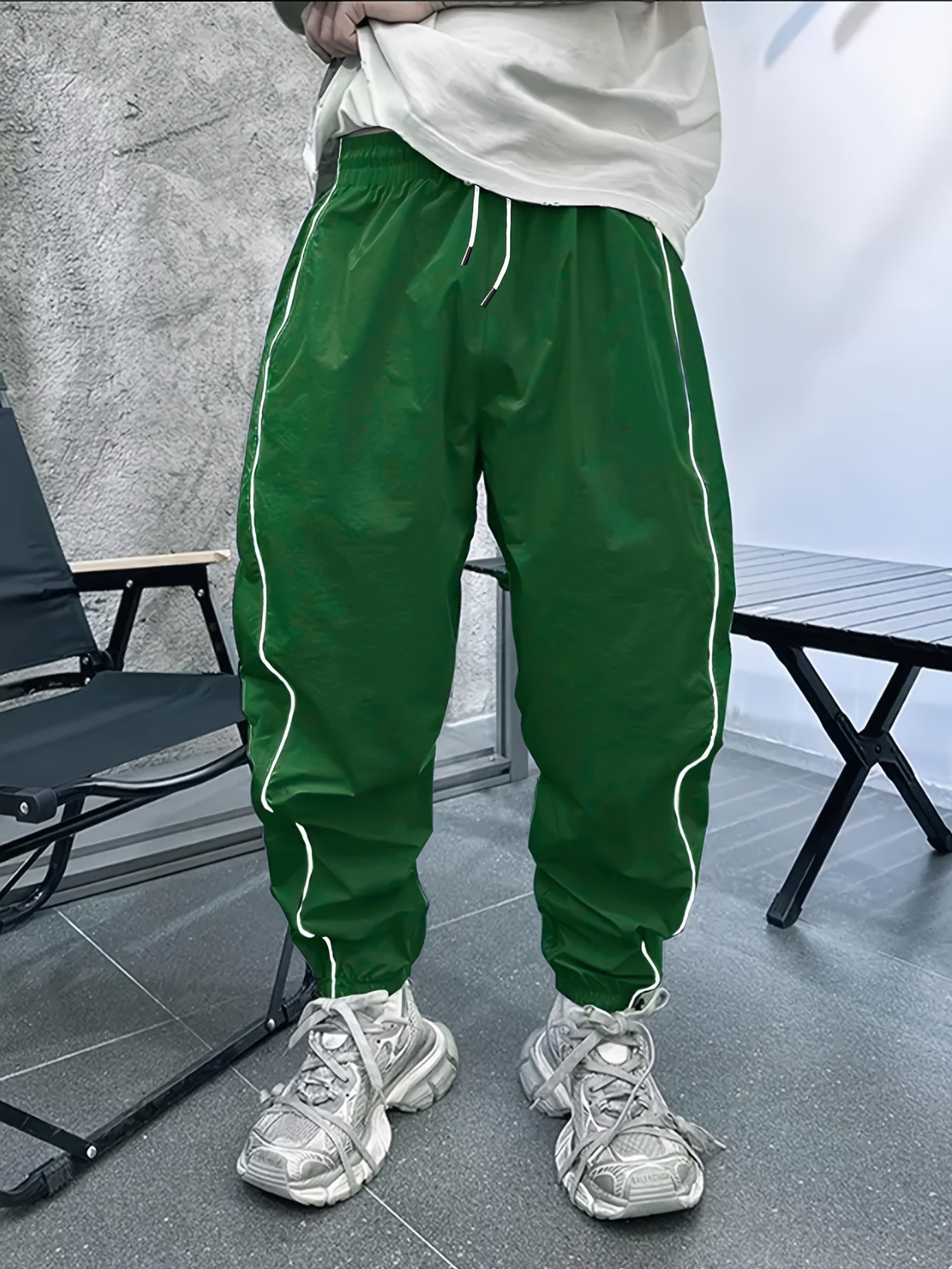Men's Fashion Loose-Fit Pants with Stylish Patterns, Casual Breathable Comfort Drawstring Trousers, Perfect for Outdoor Activities and Sport Style Wear – Ideal Gift for Husband, Son, or Boyfriend