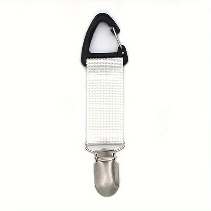 Ultra-Lightweight Travel Hat Clip - Conveniently Hangs on Bag, Securely Holds Hats - Portable, Essential Accessories for Handbags, Backpacks, Luggage