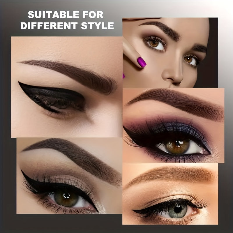 Split Eyebrow Pencil, Long-Lasting Waterproof And Smudge-Proof Eyebrow Pencil, Easy-To-Use And Pigmented Eyebrow Pencil