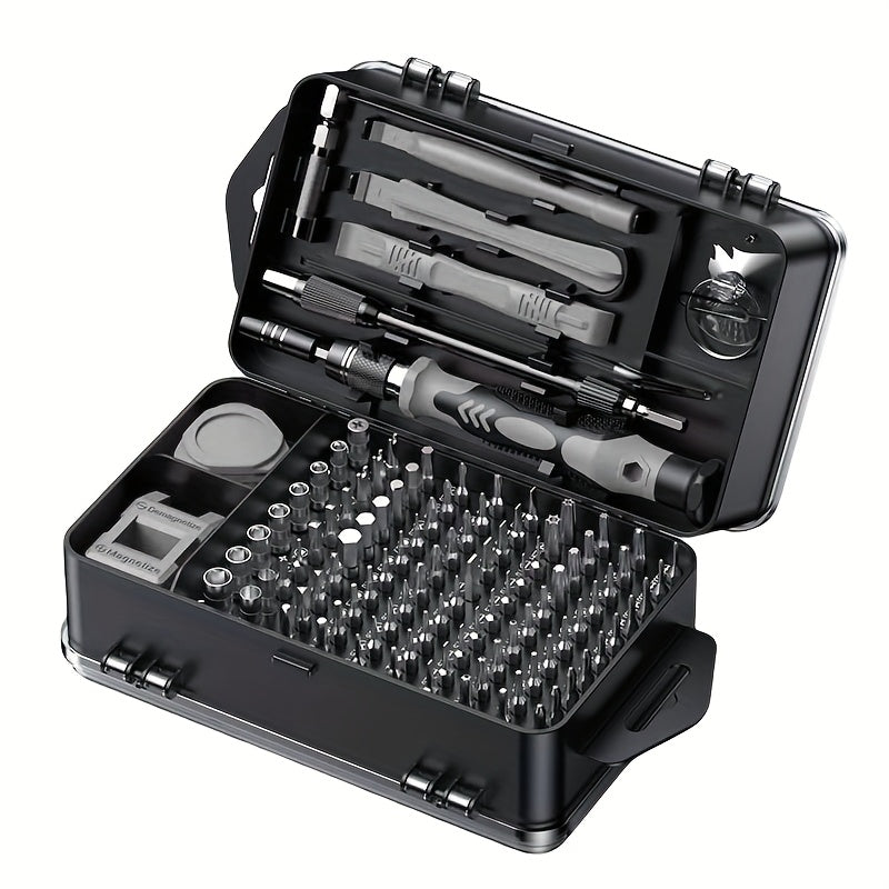 117in 1 Precision Screwdriver Set/Tool Gifts for Men/Mini Repair Tool Kit with Torx Triwing Bits/Repair for Computer, Macbook, Laptop, Glasses/Screwdriver Bits Are Made of High-quality, Which Is Wear-resistant and Has High Hardness