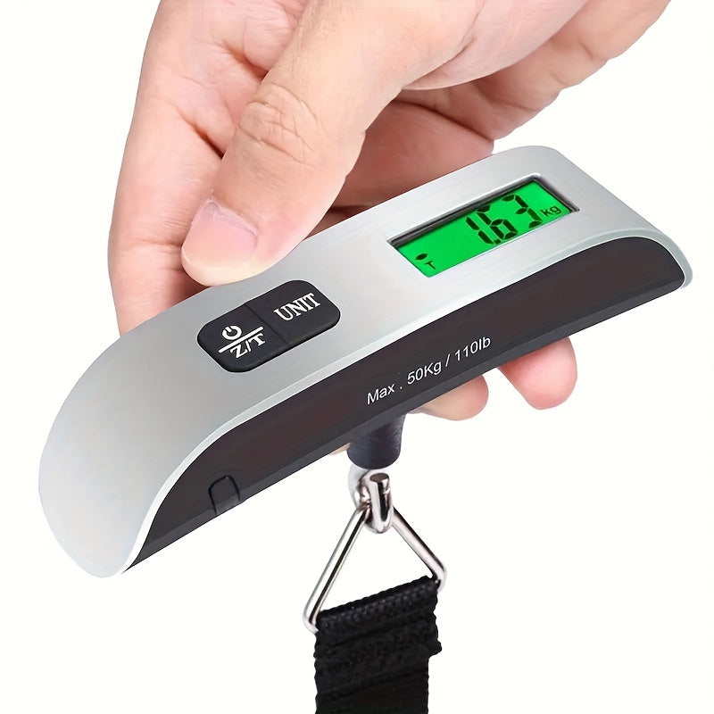 Portable 50kg/10g Hanging Electronic Digital Travel Luggage Scale