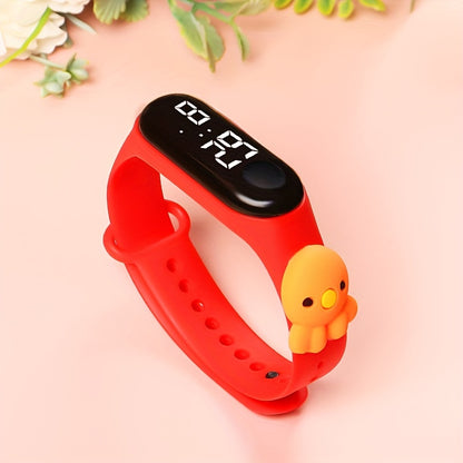 LED Electronic Watch - Cute Cartoon M3 Figure Wristband Creative Gift Figurine