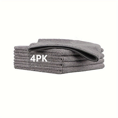 4/10/20/50 Pack Microfiber Cleaning Cloth, Bulk Microfiber Towel for Home, Reusable and Lint Free Cloth Towels for Car