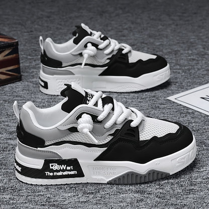 Breathable Casual Shoes, Stylish Sports Skate Shoes. Men'S Multifunctional Skateboarding Sneakers - Durable And Slip-Resistant Casual Footwear, Suitable for Outdoor Walking And Leisure Travel, Providing Comfort in All Seasons