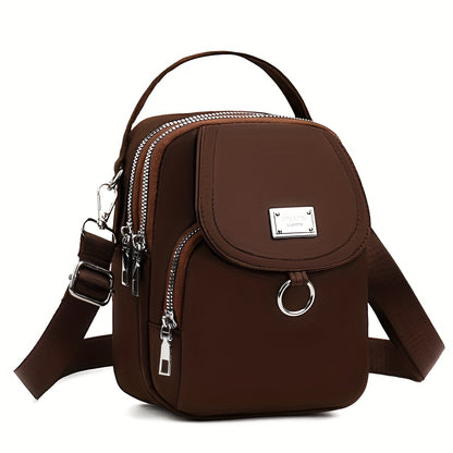 Multi-color Nylon Women's lightweight crossbody bag, casual MINI handbag, fashionable shoulder bag, phone bag, suitable for commuting, shopping, travel