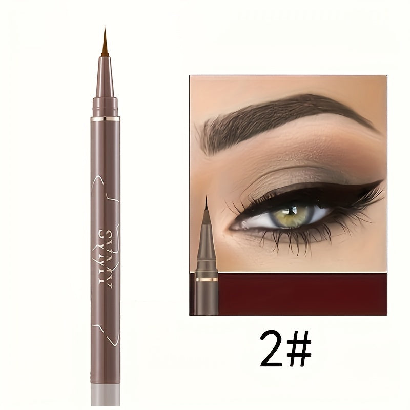 [Smudge-Proof Eyeliner] Quick-Drying Smudge-Proof Black Ultra-Fine Hard Tip Eyeliner | Sweat-Resistant Fine Line