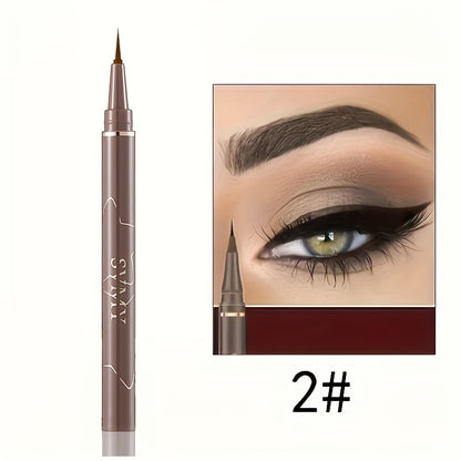 [Smudge-Proof Eyeliner] Quick-Drying Smudge-Proof Black Ultra-Fine Hard Tip Eyeliner | Sweat-Resistant Fine Line