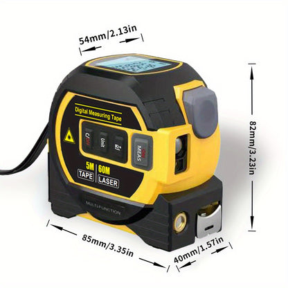 MIGPRC High Precision Laser Rangefinder Steel Tape Measure
