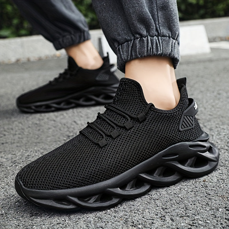 Men'S Lightweight And Stylish Running Shoes in Large Sizes, Featuring Breathable Mesh for Casual Sports