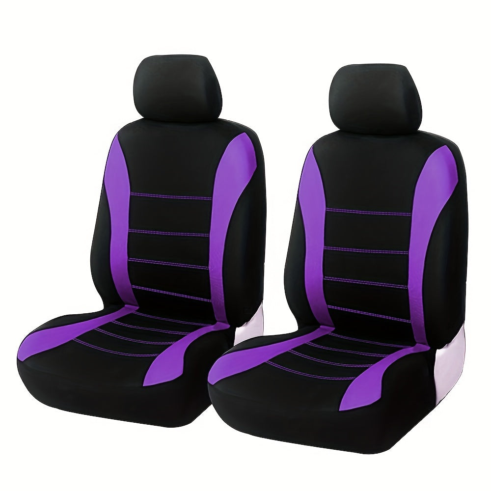 Two Universal Front Seat Covers for