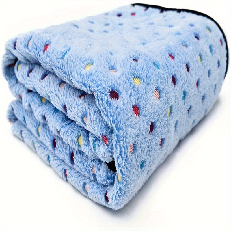 Pet Blanket, Coral Flannel Dog and Cat Quilt, Dog Bed Mat, Dog Blanket