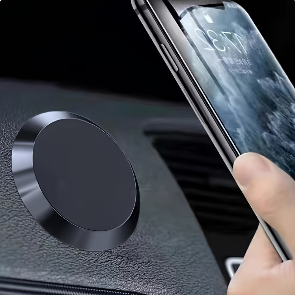 Universal Magnetic Car Phone Holder - Dashboard & Wall Mounted, Car Magnet Sticker for Phone Stand