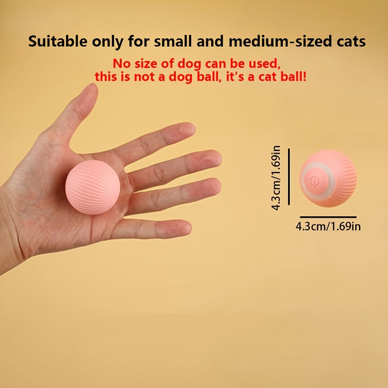 A Smart Cat Toy That Entertains Itself, Featuring an Automatic Rolling Ball to Amuse Your Cat