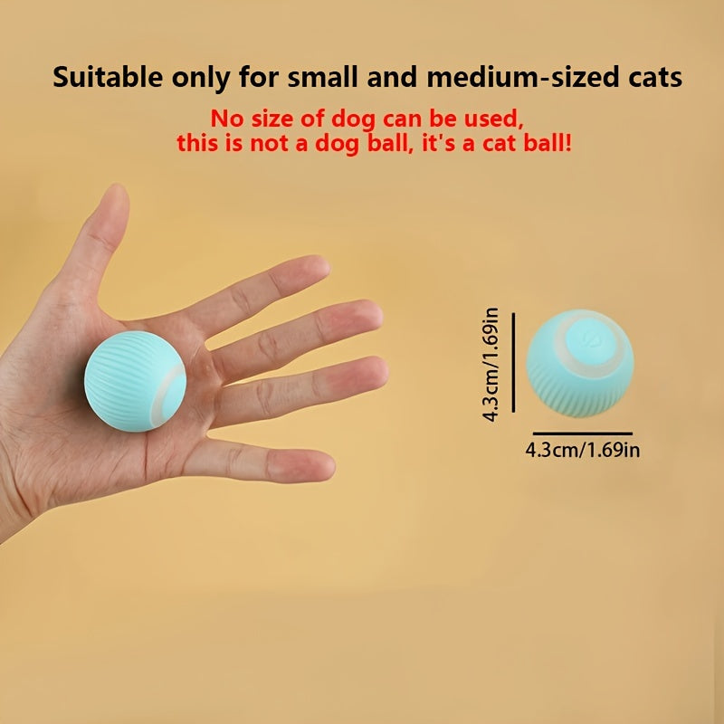A Smart Cat Toy That Entertains Itself, Featuring an Automatic Rolling Ball to Amuse Your Cat
