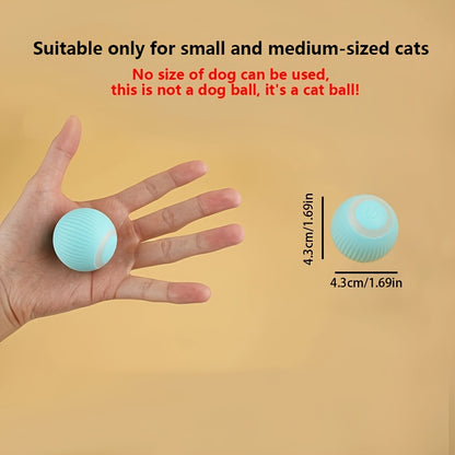 A Smart Cat Toy That Entertains Itself, Featuring an Automatic Rolling Ball to Amuse Your Cat