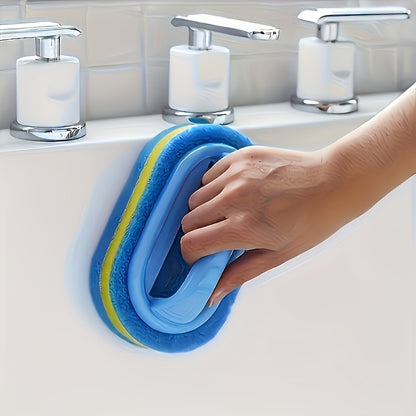 Kitchen and Bathroom Cleaning Magic Sponge, 1 Piece, for Glass Walls Toilet Ceramic Cleaning, Indoor and Outdoor Garden Pool Cleaning Supplies