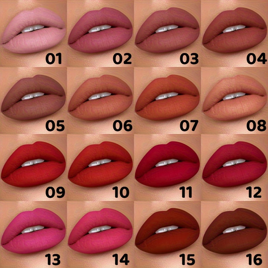 [Long-Lasting Lipstick] Highly Pigmented, Long-Lasting Lipstick | Lip Plumper, Lip Oil, Lip Tint, Moisturizing Lip Balm, Waterproof Lip Plumping Gloss