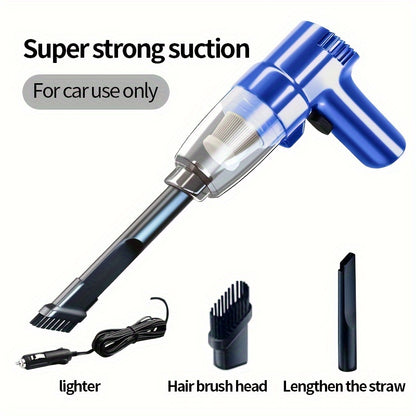 OUDEMU Car Vacuum Cleaner - Powerful 3Kpa Suction, Corded (3M), Lightweight Handheld Car Vacuum Cleaner, Single-Point Exhaust, Suitable for Cars, Trucks, Home - Lightweight And Portable, Without Battery