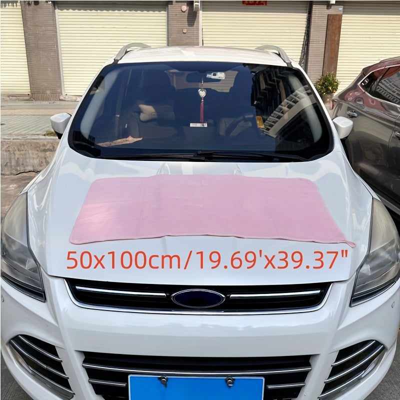 [Extra Large Super Absorbent Towel] 63'' Microfiber Towel Thickened for Truck Car Super Absorbent Car Wash Car Cleaning Drying Cloth Extra Large Size Drying Towel Car Care Detailing
