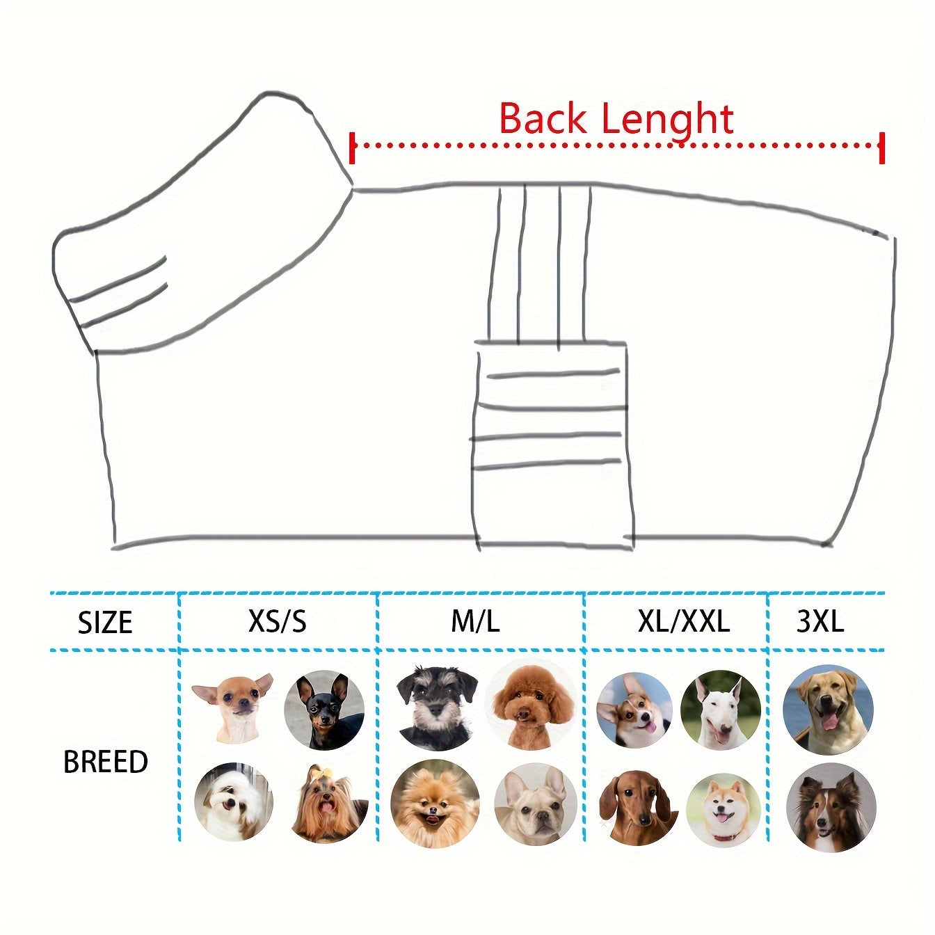 Quick-Drying Dog Bathrobe, Striped Towel Bathrobe, Super Absorbent Pet Robe with Adjustable Belly Strap Made of Ultra-Soft Fabric