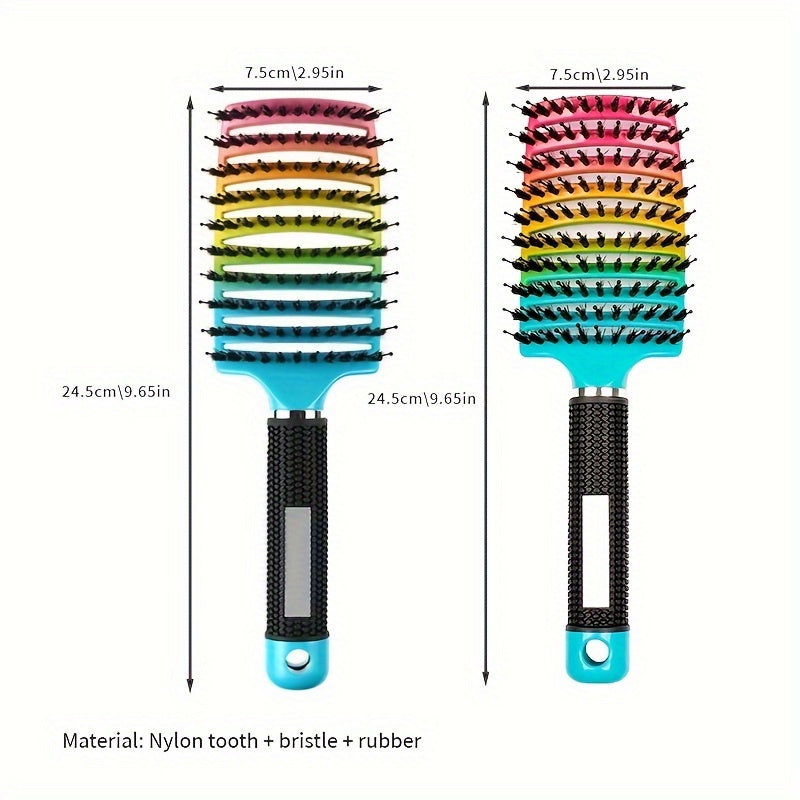 Of a Magical Scalp Massaging Hairbrush Designed for Women - a Professional Tool for Detangling Wet Curly Hair - Perfect for Hairstyling - Ideal Gifts for Weddings, Women'S Day, Or Mother'S Day for Friends And Family